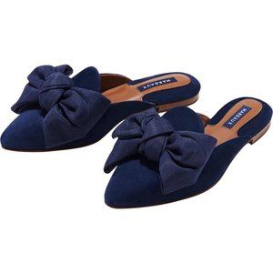 Margaux The Mule, Midnight Blue Suede, Size 36, Brand New, Never Worn
